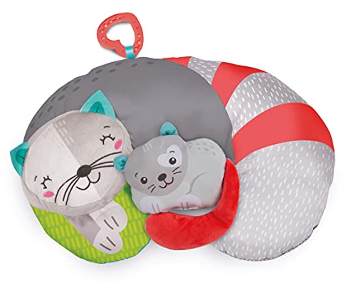 Clementoni-17278 - Cojín- Almohada relax - peluche para bebé a partir de 0 meses