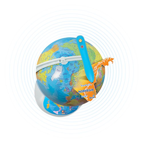 Clementoni 52202BX - Globo Interactivo, -[Idioma francés]