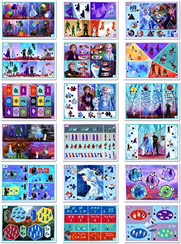 Clementoni-55329 - Maletin Educativo Frozen 2 - juego educativo a partir de 3 años