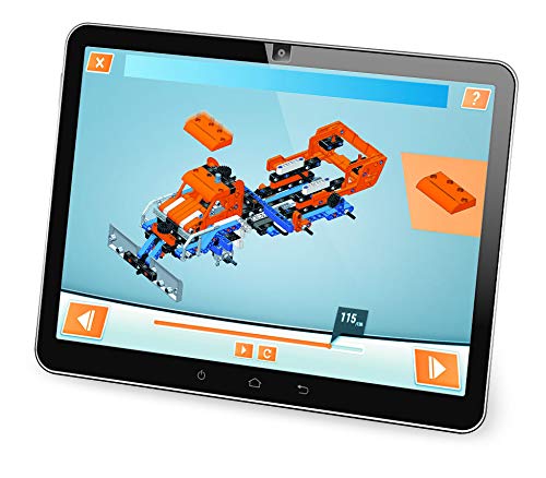 Clementoni-55373 - Mechanics - Exploración Antartica - juego de construcciones mecánica a partir de 8 años
