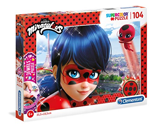 Clementoni - Jewels Puzzle - 104 Piezas, Multicolor, 20155