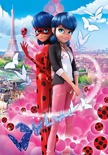 Clementoni - Ladybug Miraculuos Supercolor Puzzle, 104 Unidades, 27076