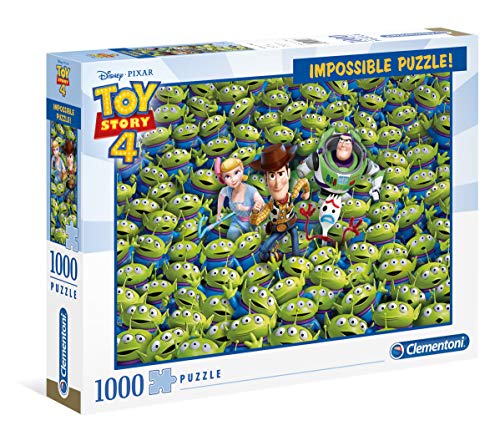 Clementoni Puzzle 1000 Piezas Impossible Toy Story 4, Multicolor (39499.9)