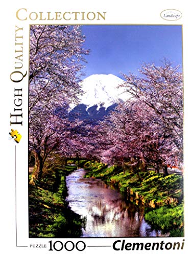 Clementoni- Puzzle 1000 Piezas Montaña Fuji, Multicolor (39418.0)