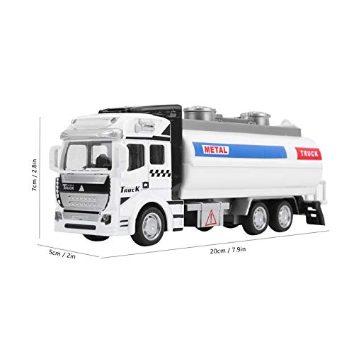 Coche de Juguete de aleación a Escala 1:48, Carro de riego camión Cisterna Modelo de rociador Modelo de Juguete para niños Modelo de Juguete para niños Regalo para niños Mayores de 3 años(Azul)
