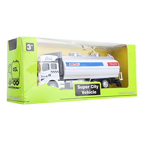 Coche de Juguete de aleación a Escala 1:48, Carro de riego camión Cisterna Modelo de rociador Modelo de Juguete para niños Modelo de Juguete para niños Regalo para niños Mayores de 3 años(Azul)