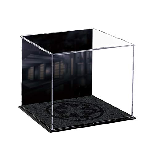 ColiCor Vitrina de Acrílica Display Case para Lego Star Wars Casco de Soldado de Asalto 75276, Caja de Exhibición de Polvo Compatible con Lego 75276