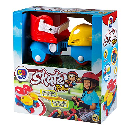 ColorBaby - Patines infantiles ajustables, 17-21 cm (42683)