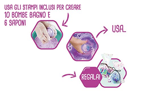 CRAYOLA- Laboratorio Bombas de baño+jabones 54x35 cm, Multicolor (26254)