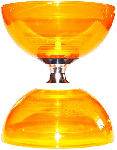 Cyclone Quartz II Pro - Diábolo (6 colores, incluye diábolos de triple rodamiento de bolas, palos de metal ali, cuerda para diábolo y bolsa de transporte)