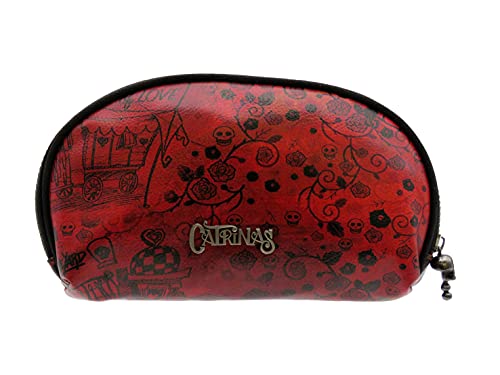 CYP BRANDS- Manualidades/Escolares Unisex Adulto Estuche portatodo Media Luna de Catrinas 'Rosabella' NC-20-CT, Color Rosa, Talla única (1)