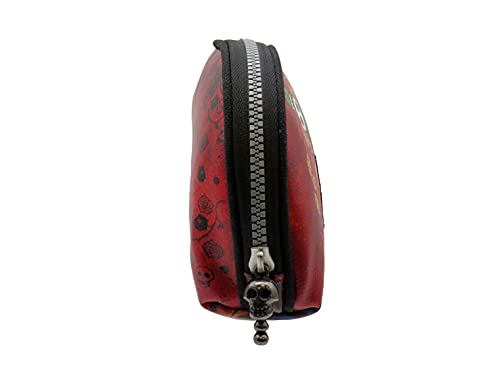 CYP BRANDS- Manualidades/Escolares Unisex Adulto Estuche portatodo Media Luna de Catrinas 'Rosabella' NC-20-CT, Color Rosa, Talla única (1)