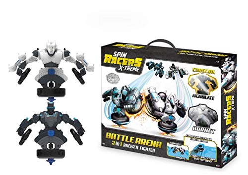 CYP BRANDS Set Arena con 2 incluidos-Hornet y Aerolite de Spin Racers (SR-26), Multicolor (1)