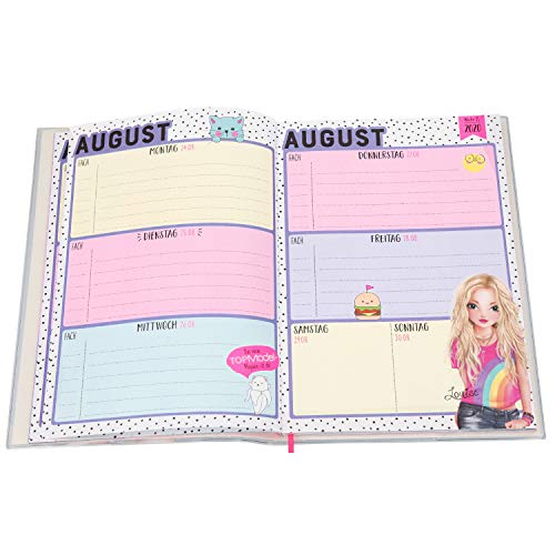 Depesche TopModel 11083 - Agenda Escolar 2020/21, Color Rosa