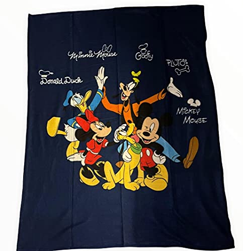 Di Manta polar Mickey y amigos Pluto Donald Goofy Minnie Nuevo