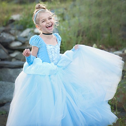 Disfraz de princesa de Cenicienta para Halloween o carnaval
