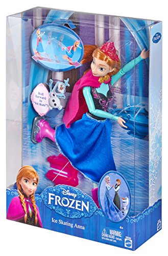 Disney Frozen - Muñeca Patinadora, Anna (Mattel CBC62)