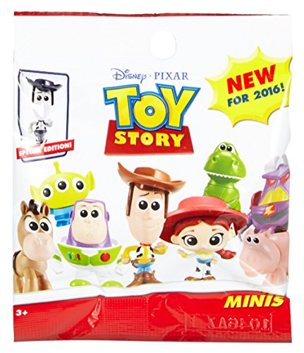 Disney Toy Story Mini Figuras de los Personajes de la Película, Modelos Surtidos (Mattel DNW42)
