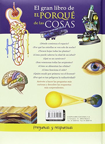 Distripubli-El Gran Libro El Porqué de Las Cosas 26x20cm 200 pag, Multicolor (01412)