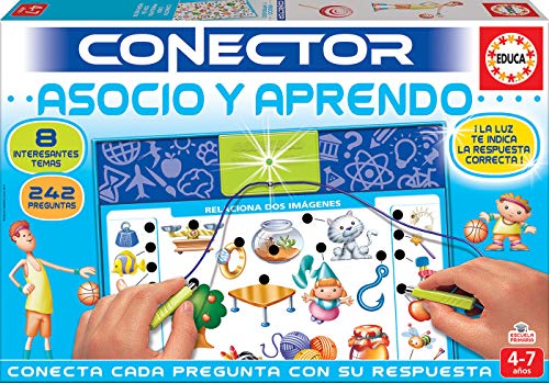 Educa - Asocio y Aprendo Juego Connector para Niños, Multicolor (17202)