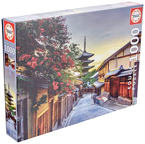 Educa - Pagoda Yasaka, Kioto, Japón Puzle, 1 000 Piezas, Multicolor (17969)