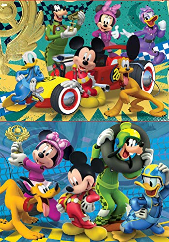Educa Superpilotos Mickey And The Roadster Racers 2 Puzzles x 20 Piezas, multicolor (17631)