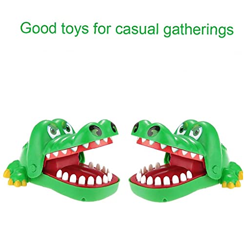 EElabper Cocodrilo Morder Finger Juego Divertido Juguetes Lindos Regalos Boca Dentista Lindos Niños Niño Adulto