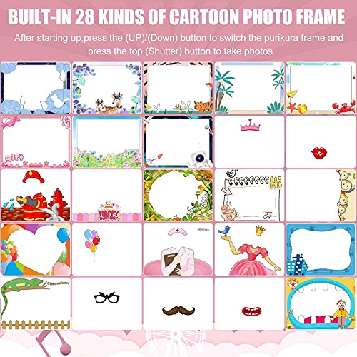 ETPARK Cámara para Niños, Cámara Digital para Niños de 2.0 Pulgadas Cámara Infantil con 12MP HD 1080P Video Recorder Y Mini cordón SLR de diseño anticaída Niños Niñas Regalos creativos