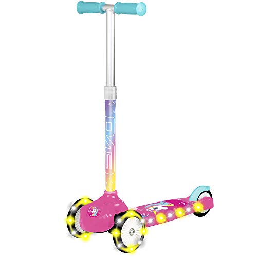 Evo Unicorn Light Up Move N Groove Scooter