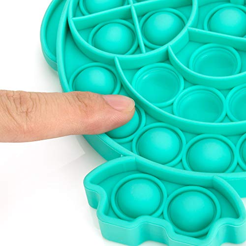 Excellentas Fidget Push Pop Toy Cojín de aire Pop it Bubble anti estrés juguete de habilidad para jóvenes y mayores, adultos o niños coche