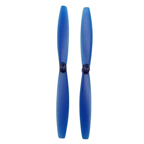 F Fityle 4 Piezas de Hélice de 65 Mm para Rolling Spider RC Quadcopter Drone Parts - Azul