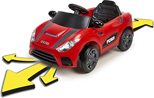 FEBER - My Real Car 6V CE, primer coche a batería para jugar a arreglarlo, con diferentes funciones, un panel de averías y accesorios, para niños y niñas a partir de 3 años, FAMOSA (800012444)