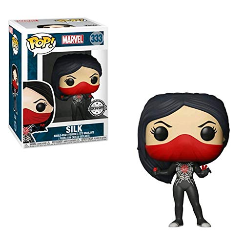 Figura de Vinilo Funko Pop! Special Edition Exclusive Booble Head Silk Spiderman Marvel (29718)