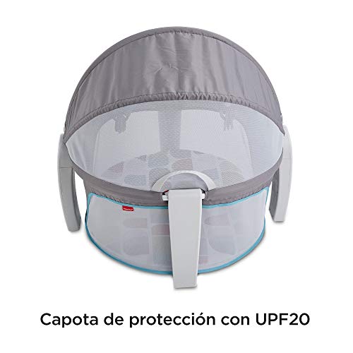 Fisher-Price - Cuna De Viaje 2 En 1 Para Bebé, Multicolor, FWX16
