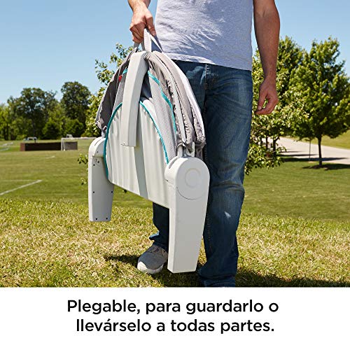 Fisher-Price - Cuna De Viaje 2 En 1 Para Bebé, Multicolor, FWX16