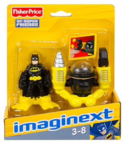 Fisher Price Imaginext DC Super Friends Figures Batman And Sub
