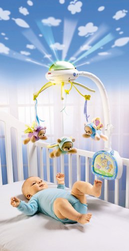 Fisher Price - Móvil ositos voladores con radiocontrol (Mattel C0108)