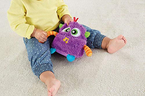 Fisher-Price Peluche Monstruito risitas, juguete bebé +6 meses (Mattel DYM88)