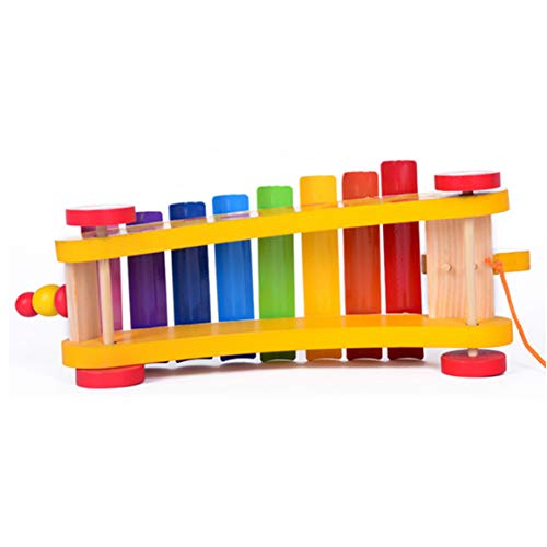FISHSHOP Xilófono Juguete de Madera de Pino para Bebe y Niño de Instrumento Musical , Percusión Educativo de Desarrollo