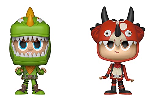 Funko 35273 VYNL 4" 2-Pack: Fortnite: Rex & Tricera Ops, Multi