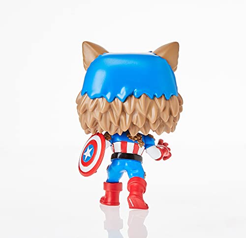 Funko 55506 POP Marvel: Year of the Shield - Captain America Capwolf - (Amazon Exclusive)