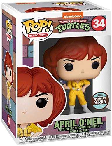 Funko - Figurinas TMNT Tortues Ninja - April O'Neil Pop 10 cm - 0889698523578