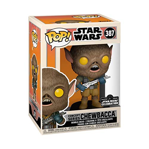 Funko Pop! #387 Star Wars Chewbacca - Concept Series - Galactic Convention Exclusive Edition 49372