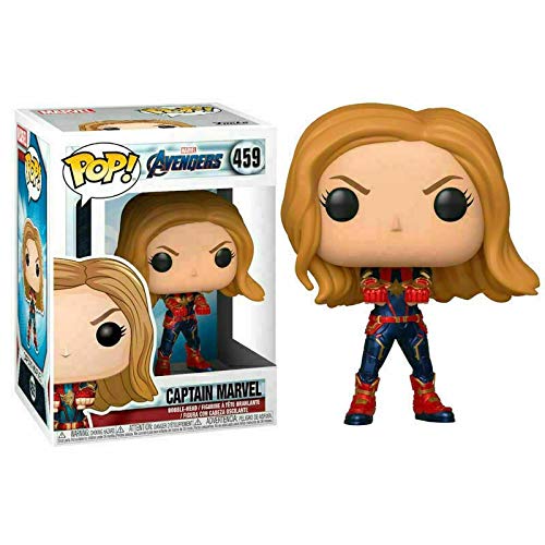 Funko - Pop! Bobble: Avengers Endgame - Captain Marvel Figura Coleccionable, Multicolor (36675)