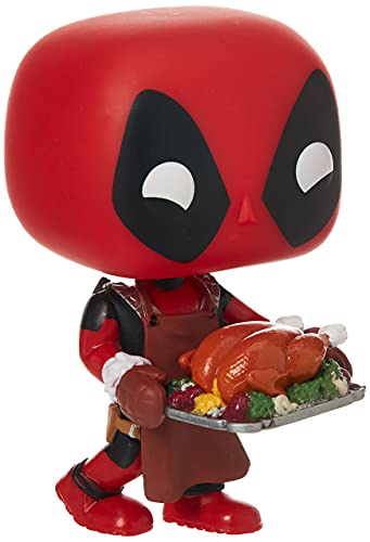 Funko - Pop! Bobble Vinyle Marvel: Holiday - Deadpool Figura Coleccionable, Multicolor (43337)