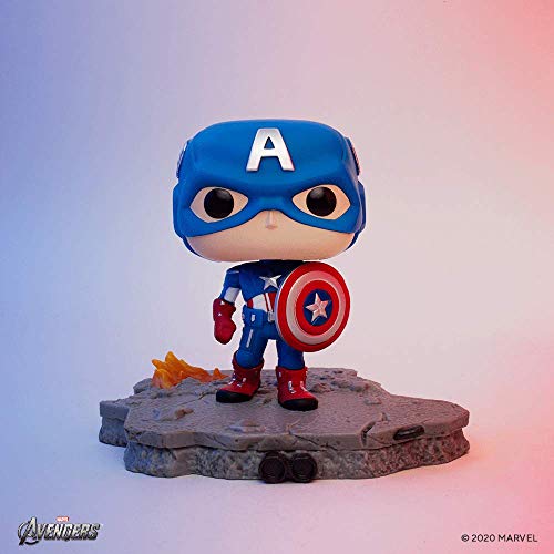 Funko Pop! Deluxe - Marvel: Avengers Assemble Series - Capitán América Figura 6 #589