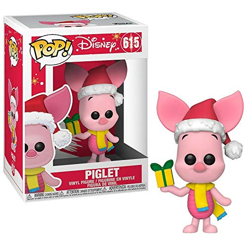 Funko - Pop! Disney Holiday - Piglet Figura De Vinil, Multicolor (43330)