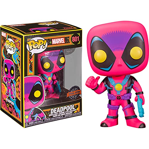 Funko Pop Marvel Deadpool Blacklight Figure