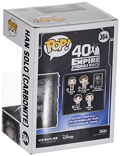 Funko- Pop Star Wars-Han in Carbonite Figura Coleccionable, Multicolor (48328)