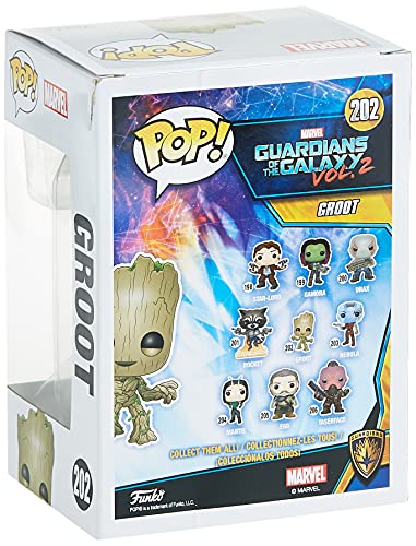Funko - Pop! Vinilo Colección Guardianes de la Galaxia - Figura Groot (13230)